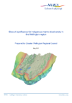 Sites of significance for indigenous marine biodiversity in the Wellington region preview