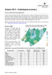 Climate and Water Resources Summary for the Wellington Region - Autumn 2014  preview