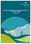 Climate and Water Resources Summary for the Wellington Region - Winter 2015 summary preview