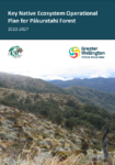 Key Native Ecosystem Operational Plan for Pākuratahi Forest 2022-2027 preview