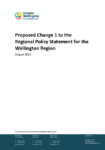 Proposed Change 1 to the Regional Policy Statement for the Wellington Region preview