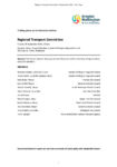 Regional Transport Committee 19 September 2023 order paper preview